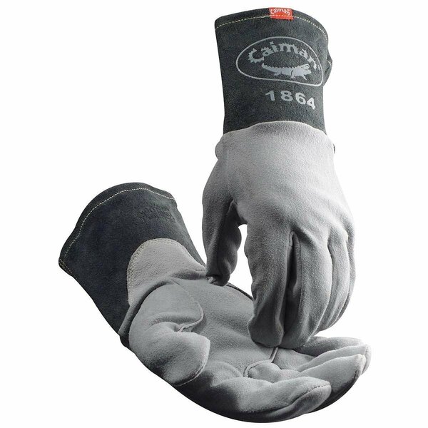 Pip Caiman Premium Split Deerskin TIG Welder's Glove, Large 1864/L